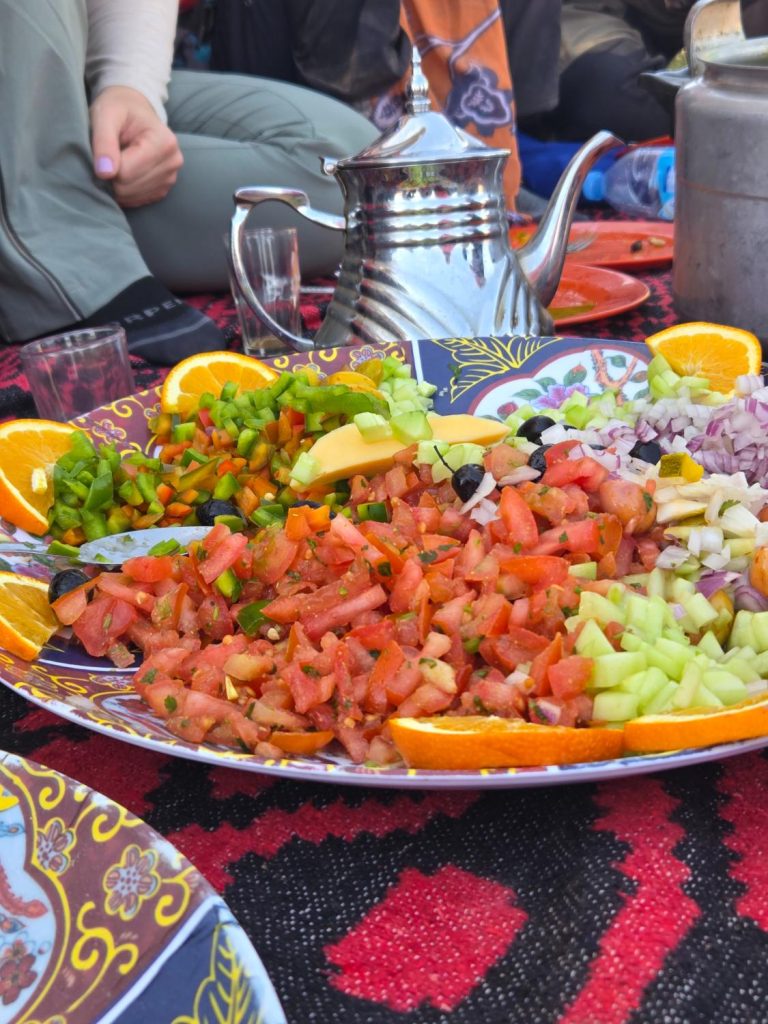Trekking en Marruecos: gastronomía variada y sabrosa