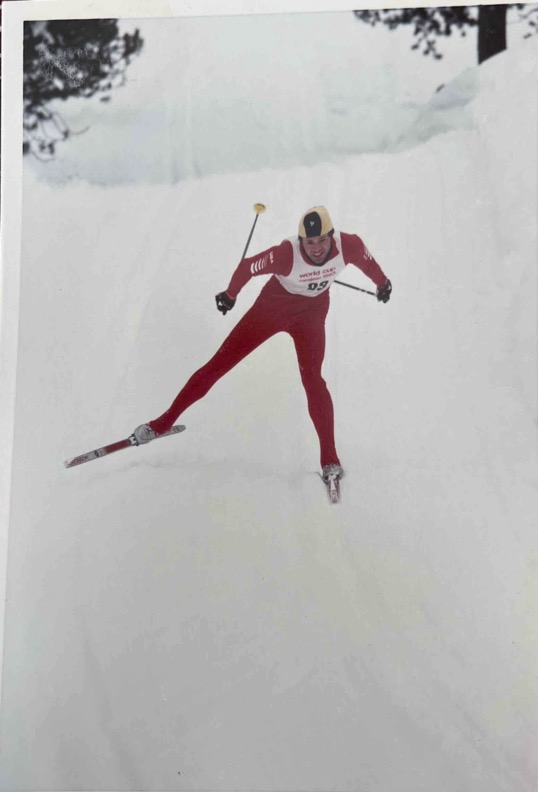 Bill Koch en la COpa del Mundo de Sarajevo en 1983