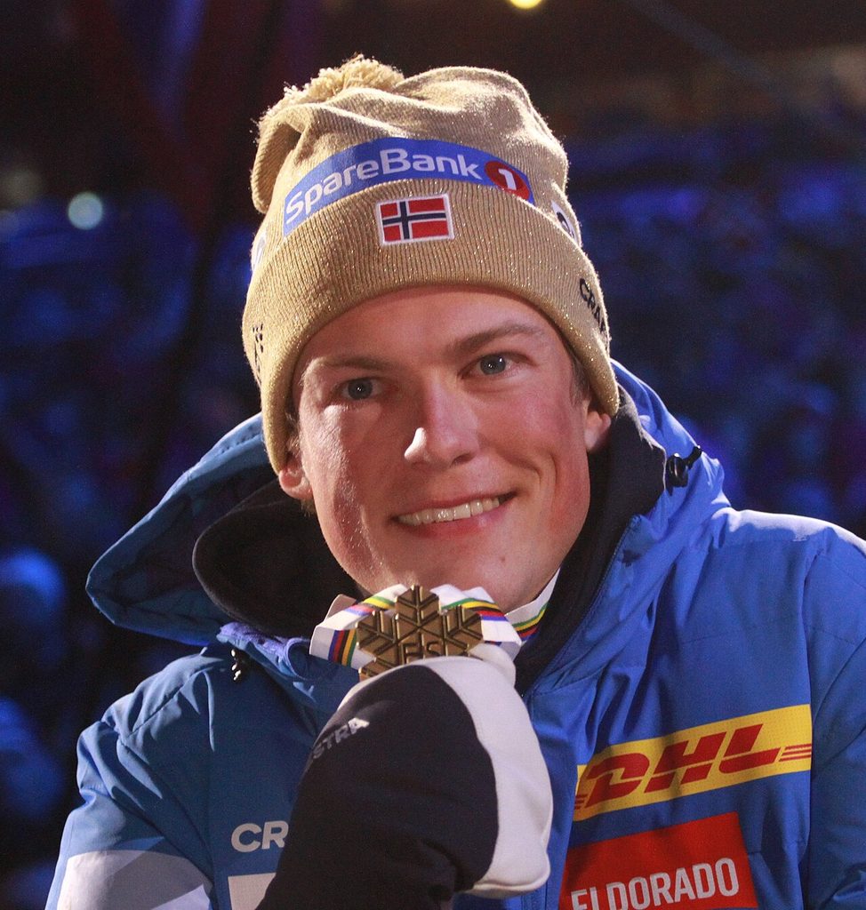 Esquiadores de fondo: Johannes Høsflot Klæbo