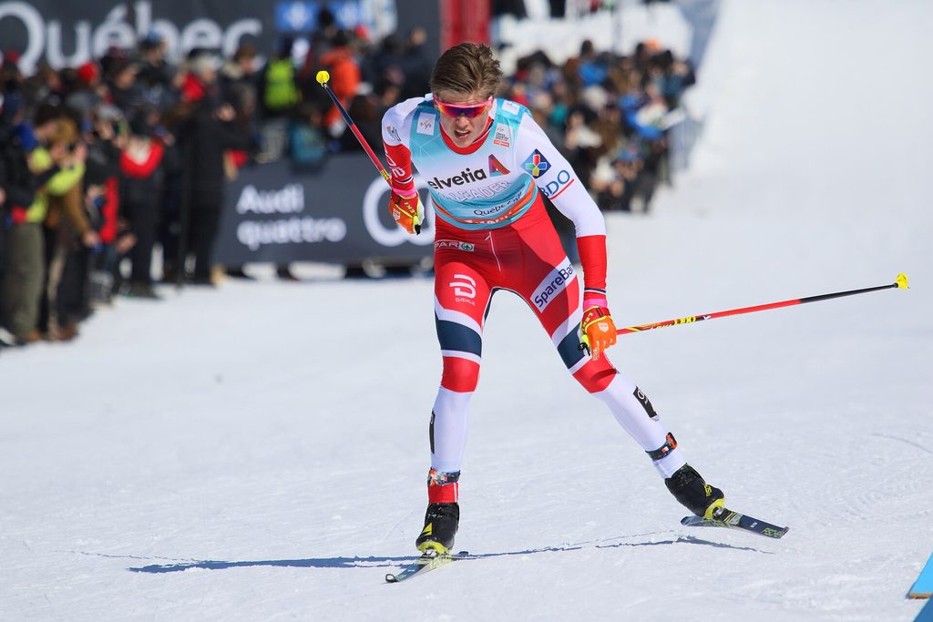 Esquiadores de fondo: Johannes Høsflot Klæbo