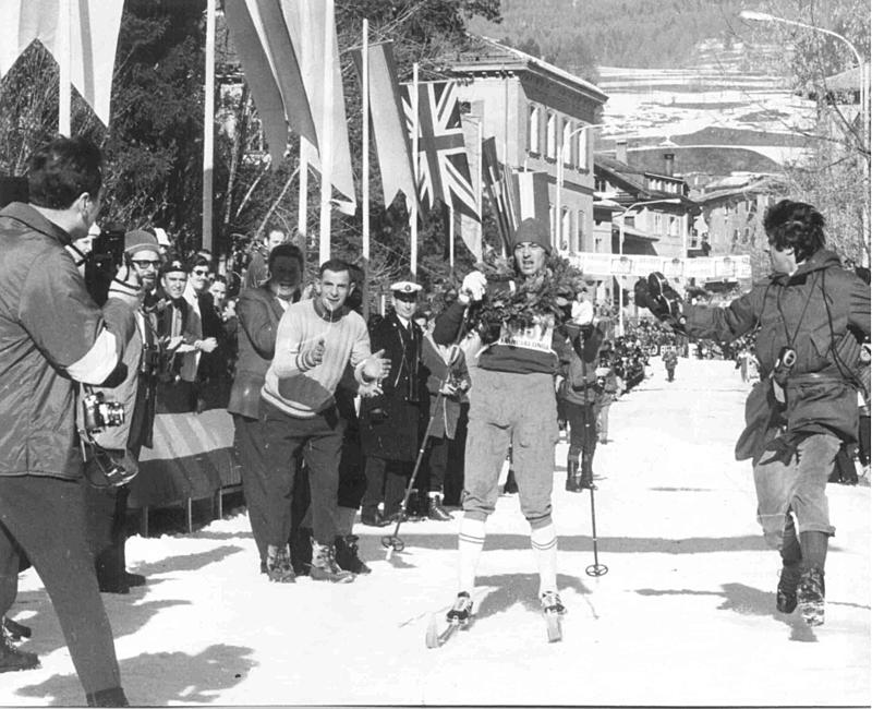 Ulrico Kostner, ganador de la Marcialonga de 1971