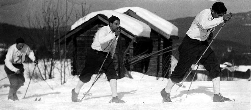 Nils «Mora-Nisse» Karlsson en la Vasaloppet