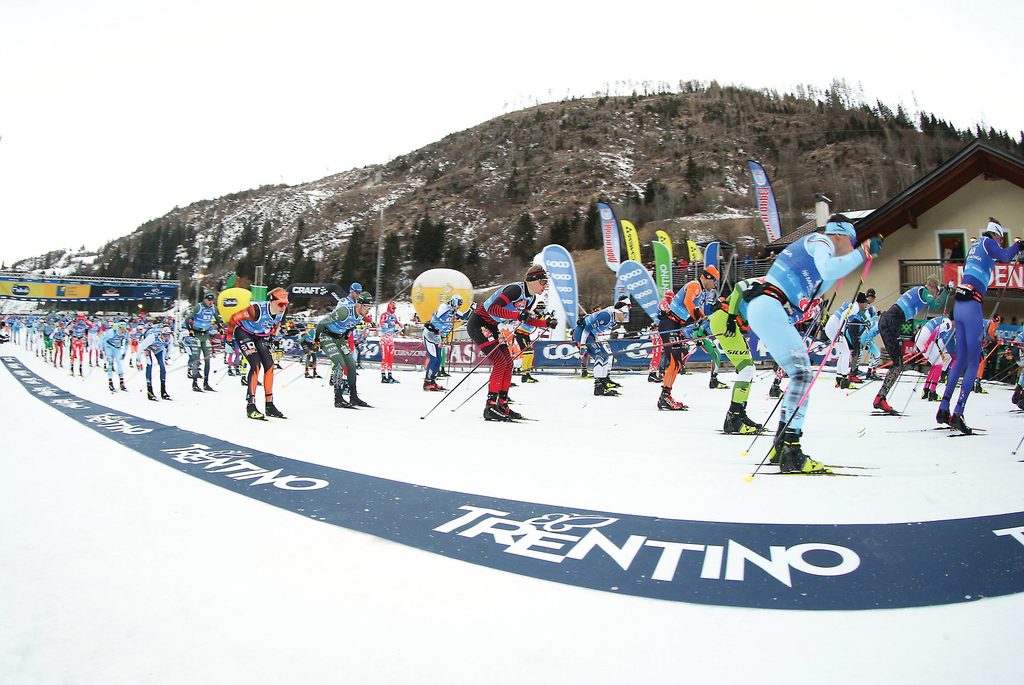 Carreras de esquí de fondo: Marcialonga en Trentinno, Italia